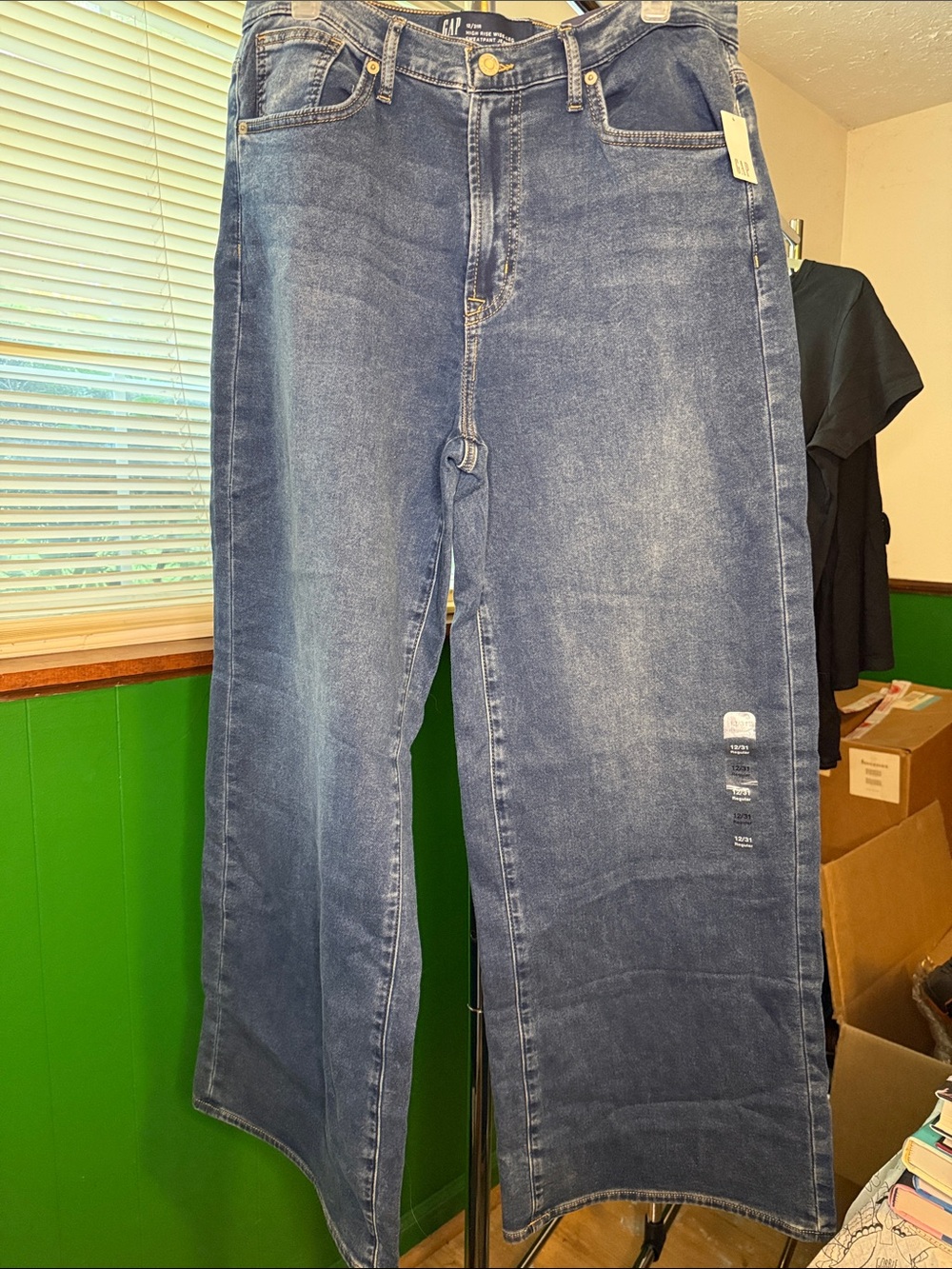 GAP High-Rise Wide Leg Sweatpant Jean